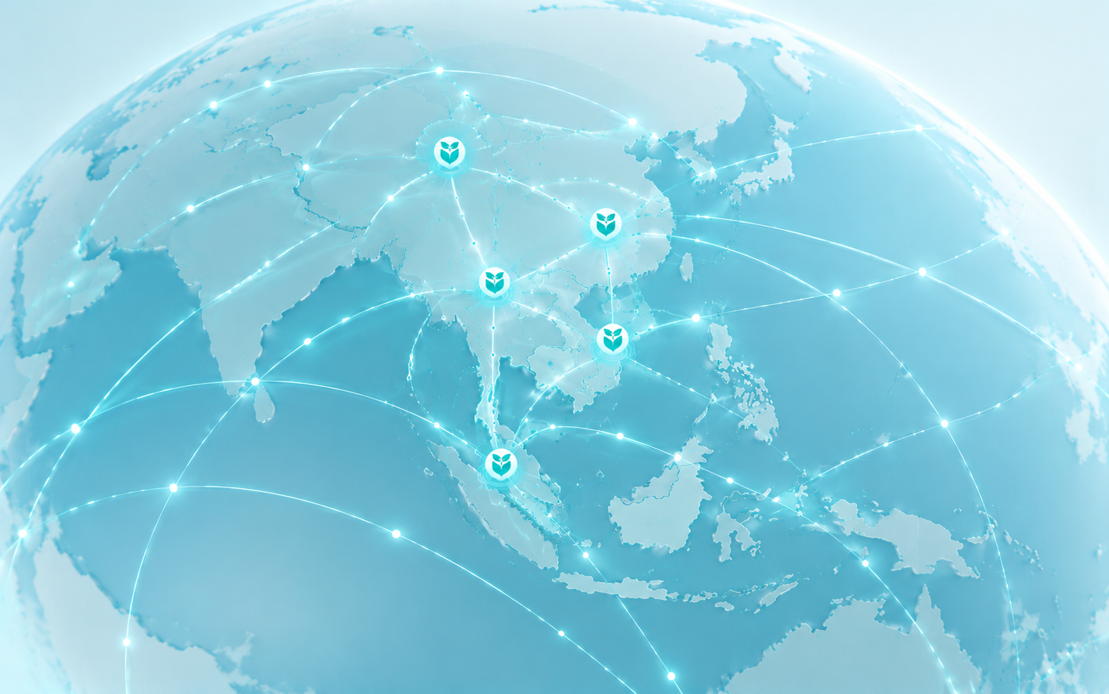 Community mint network map of Thailand - แผนที่โครงข่าย community mint ทั่วไทย
